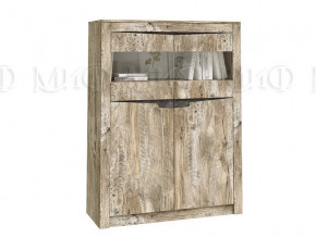 Шкаф-стекло Ривьера Дуб Юкон, Бетон темный в Советском - sovetskij.mebel-tymen.ru | фото