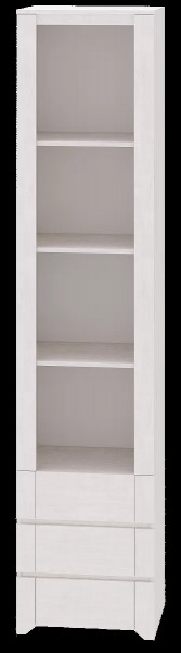 Шкаф-стеллаж «Твист» №2 в Советском - sovetskij.mebel-tymen.ru | фото