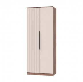 Шкаф Тоскана двухдверный 902 мм, для одежды, дуб табачный/бисквит в Советском - sovetskij.mebel-tymen.ru | фото