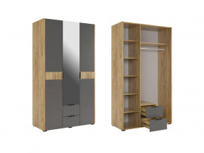 Шкаф трехдверный Адам (зеркало) в Советском - sovetskij.mebel-tymen.ru | фото