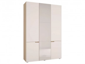 Шкаф трехстворчатый Анталия Сонома -Белый софт в Советском - sovetskij.mebel-tymen.ru | фото