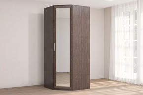 Шкаф угловой с зеркалом Кэт-4 Венге Диал в Советском - sovetskij.mebel-tymen.ru | фото