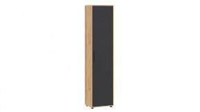 Шкаф «Витра» тип 1 Дуб Крафт золотой, Антрацит в Советском - sovetskij.mebel-tymen.ru | фото