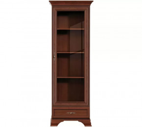 Шкаф-витрина Kentaki S320-REG1W1S Каштан в Советском - sovetskij.mebel-tymen.ru | фото