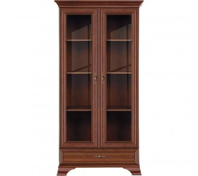 Шкаф-витрина Kentaki S320-REG2W1S Каштан в Советском - sovetskij.mebel-tymen.ru | фото