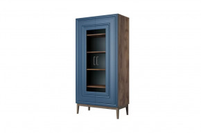 Шкаф витрина ШР-2 Гориция Таксус / Лак Сапфировый в Советском - sovetskij.mebel-tymen.ru | фото