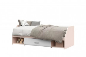 СИМБА Кровать 1яр. с 1ящ (сп/м 800*1900мм), Белый глянец НАСТИЛ в Советском - sovetskij.mebel-tymen.ru | фото