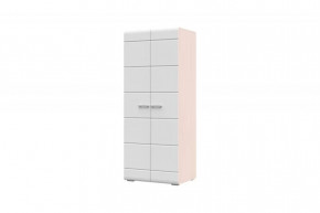 СИМБА Шкаф 2х-ств (ш800*г570*в2000мм), Белый глянец в Советском - sovetskij.mebel-tymen.ru | фото