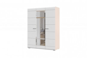 СИМБА Шкаф 3х-ств (ш1500*г570*в2000мм), Белый глянец в Советском - sovetskij.mebel-tymen.ru | фото