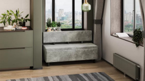 Скамья прямая «Брайтон» (1300 мм) Венге Цаво, Wellmart Silver в Советском - sovetskij.mebel-tymen.ru | фото