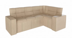 Скамья угловая со спальным местом КВАДРО Тип 4 Бежевый в Советском - sovetskij.mebel-tymen.ru | фото