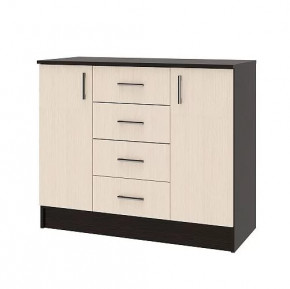 СОФИЯ К1000 2Д Комод (ш1006*г435*в820мм), ЛДСП венге/дуб белфорт в Советском - sovetskij.mebel-tymen.ru | фото