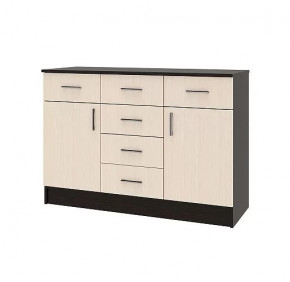 СОФИЯ К1200 2Д Комод (ш1200*г435*в820мм), ЛДСП венге/дуб белфорт в Советском - sovetskij.mebel-tymen.ru | фото