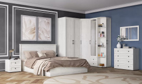 СОФИЯ Спальня №ДКБ-1, ЛДСП Дуб крафт белый/ рамка МДФ Дуб крафт белый в Советском - sovetskij.mebel-tymen.ru | фото