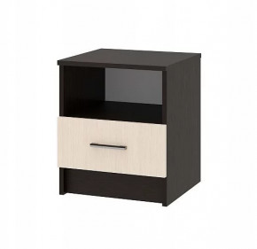 СОФИЯ Тумба прикроватная (ш400*г378*в470мм), ЛДСП венге/дуб белфорт в Советском - sovetskij.mebel-tymen.ru | фото