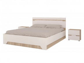 Спальный гарнитур Анталия Сонома-Белый софт в Советском - sovetskij.mebel-tymen.ru | фото