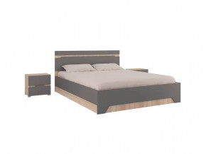 Спальный гарнитур Анталия Сонома-Графит софт в Советском - sovetskij.mebel-tymen.ru | фото