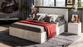 Спальный гарнитур «Хилтон» стандартный Ателье светлый в Советском - sovetskij.mebel-tymen.ru | фото