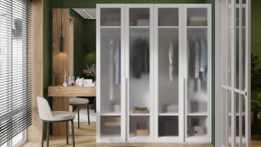 Спальный гарнитур «Порто» №4 Яблоня Беллуно, Белый в Советском - sovetskij.mebel-tymen.ru | фото