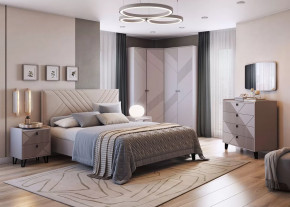 Спальня Кашемир №3, кашемир/сантьяго в Советском - sovetskij.mebel-tymen.ru | фото