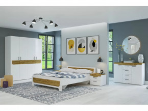 Спальня Милана Белый - Сосна Гранд в Советском - sovetskij.mebel-tymen.ru | фото