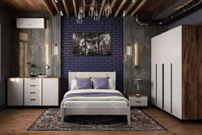 Спальня модульная Брента Жемчуг в Советском - sovetskij.mebel-tymen.ru | фото