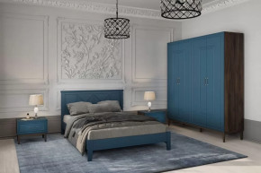 Спальня модульная Гориция Таксус / Лак Сапфировый в Советском - sovetskij.mebel-tymen.ru | фото