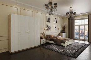 Спальня модульная Ланзетти Жемчуг в Советском - sovetskij.mebel-tymen.ru | фото