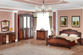 Спальня модульная Лотос Орех в Советском - sovetskij.mebel-tymen.ru | фото