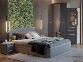 Спальня Наоми графит нубук в Советском - sovetskij.mebel-tymen.ru | фото