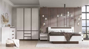 Спальня серия Бостон анкор светлый в Советском - sovetskij.mebel-tymen.ru | фото