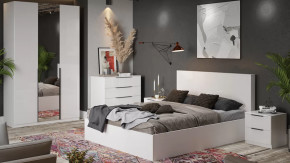 Спальня «Тесса» Белый Жемчуг, Белый глянец в Советском - sovetskij.mebel-tymen.ru | фото