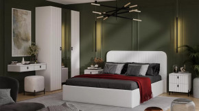 Спальня «Тиффани» Белый Жемчуг, Белый софт в Советском - sovetskij.mebel-tymen.ru | фото