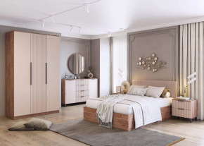 Спальня Тоскана, набор №2, дуб табачный/бисквит в Советском - sovetskij.mebel-tymen.ru | фото