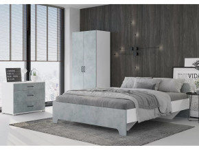 Спальня Victor Белый-бетон в Советском - sovetskij.mebel-tymen.ru | фото