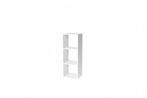 Стеллаж 3 секции 1060х356х294, цвет белый в Советском - sovetskij.mebel-tymen.ru | фото