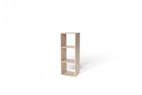 Стеллаж 3 секции 1060х356х294, цвет дуб сонома в Советском - sovetskij.mebel-tymen.ru | фото
