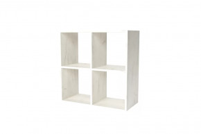 Стеллаж 4 секции 696х700х294, цвет дуб грей в Советском - sovetskij.mebel-tymen.ru | фото