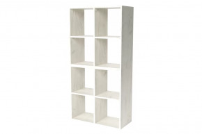 Стеллаж 8 секций 1392х700х294, цвет дуб грей в Советском - sovetskij.mebel-tymen.ru | фото