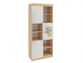 Стеллаж Форсаж дуб сонома/белый в Советском - sovetskij.mebel-tymen.ru | фото