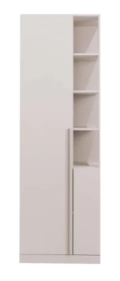 Стеллаж Николь 21.2 Кашемир в Советском - sovetskij.mebel-tymen.ru | фото