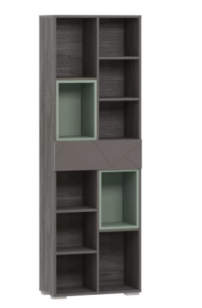 Стеллаж НМ 011.94 Х Саммит Софт Графит/Муссон/Ясень Анкор темный в Советском - sovetskij.mebel-tymen.ru | фото