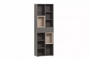 Стеллаж Саммит НМ 011.94 Х Софт Графит/Капучино/Ясень Анкор темный (KR) в Советском - sovetskij.mebel-tymen.ru | фото