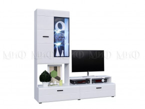 Стенка центр Нэнси New МДФ в Советском - sovetskij.mebel-tymen.ru | фото