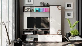 Стенка «Сиена» Венге Цаво/Дуб Молочный в Советском - sovetskij.mebel-tymen.ru | фото