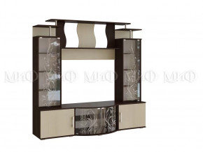 Стенка Виста Дуб беленый/Венге в Советском - sovetskij.mebel-tymen.ru | фото