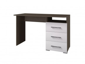 Стол 1200 3 ящика Ненси венге-белый в Советском - sovetskij.mebel-tymen.ru | фото
