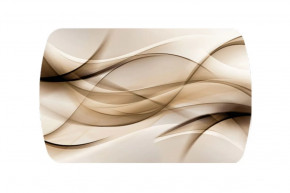 Стол Бостон 2, фотопечать Бархан, дуб атланта/опоры триумф хром в Советском - sovetskij.mebel-tymen.ru | фото