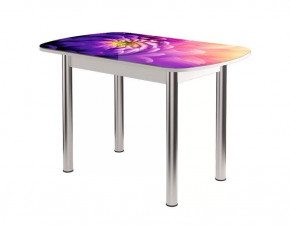 Стол Бостон ф/п Астра, 900*600 мм, белый/хром брифинг в Советском - sovetskij.mebel-tymen.ru | фото