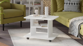 Стол журнальный тип 1 Белый Ясень в Советском - sovetskij.mebel-tymen.ru | фото